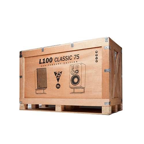 Todo el sistema se envía dentro de una caja de madera especialmente fabricada.